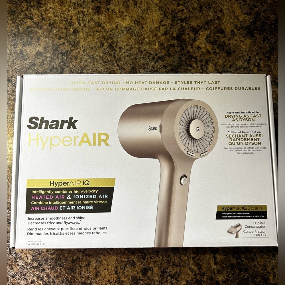 Shark hyper air blow dryer